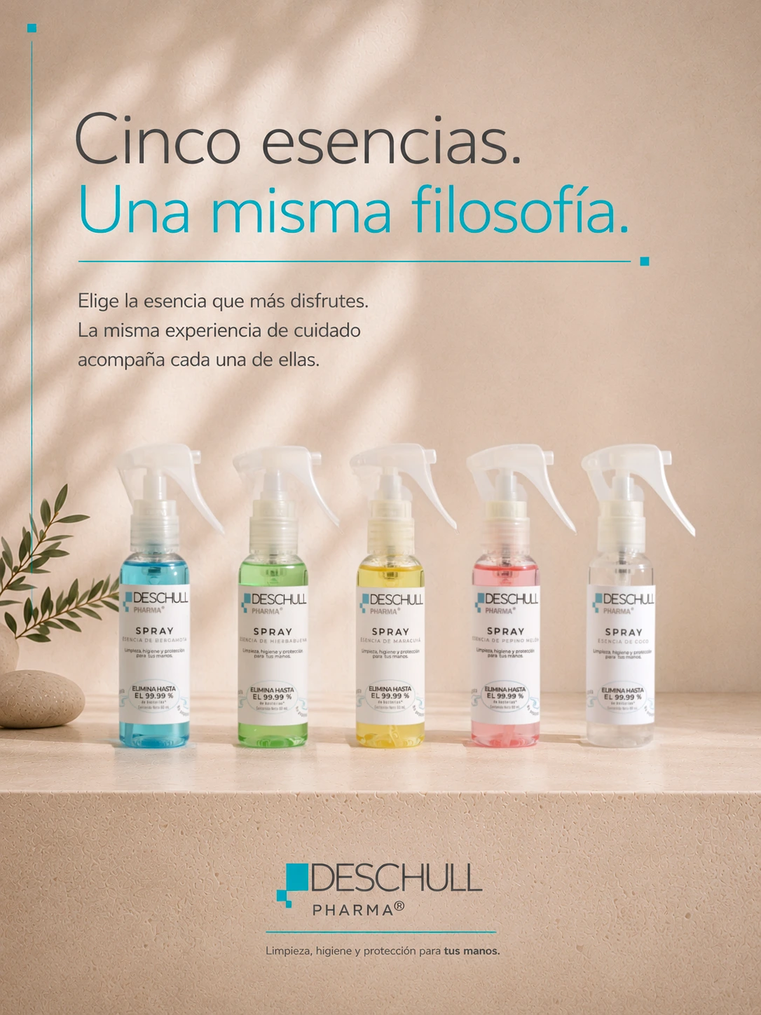 Empaque del producto Deschull Pharma